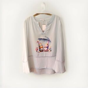 Kim Rogers XXL Easter Top NWT